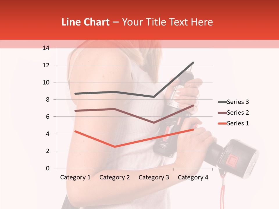 Female White Construction PowerPoint Template