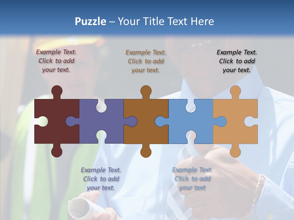 Occupation Worker Men PowerPoint Template