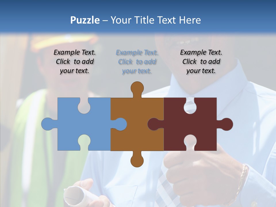 Occupation Worker Men PowerPoint Template