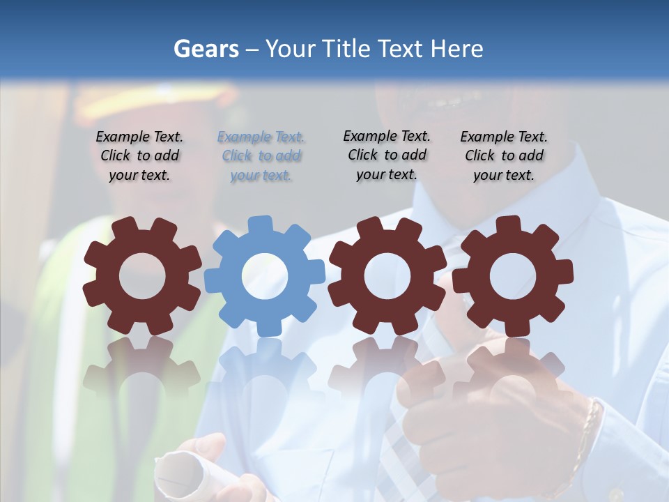 Occupation Worker Men PowerPoint Template