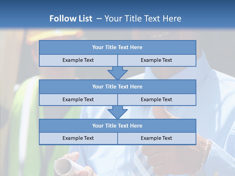 Occupation Worker Men PowerPoint Template