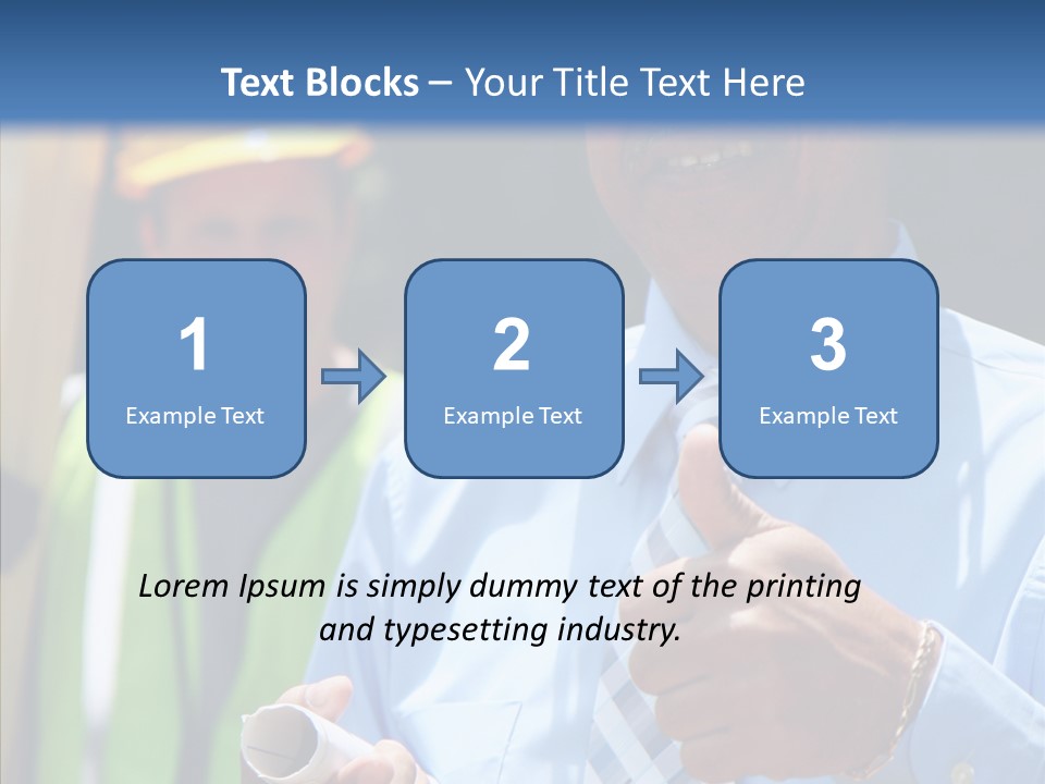 Occupation Worker Men PowerPoint Template