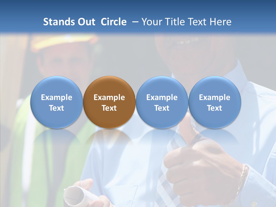 Occupation Worker Men PowerPoint Template