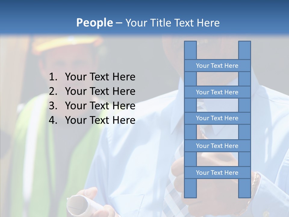 Occupation Worker Men PowerPoint Template