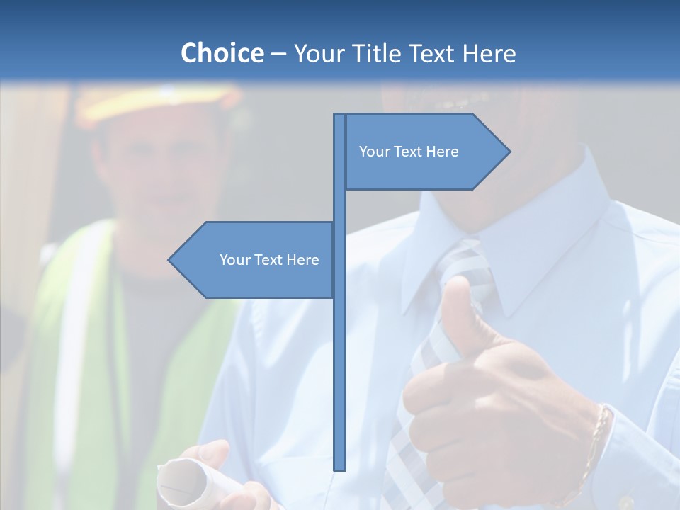 Occupation Worker Men PowerPoint Template