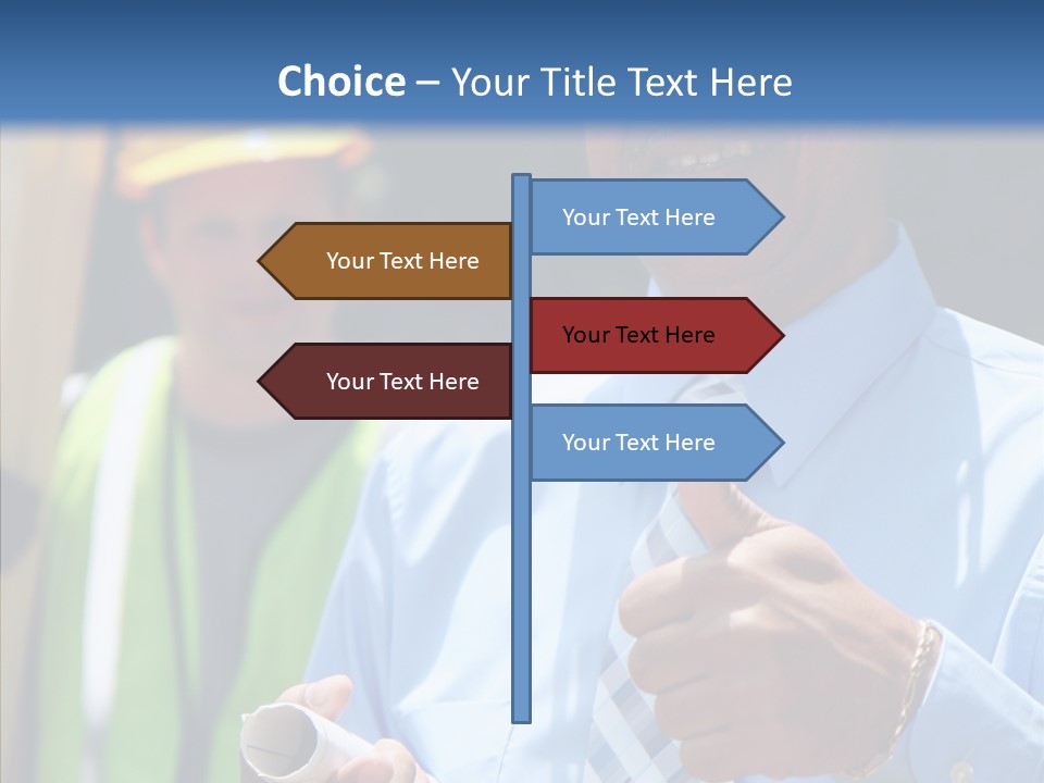Occupation Worker Men PowerPoint Template