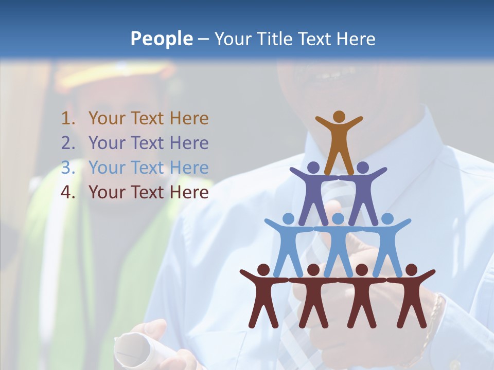 Occupation Worker Men PowerPoint Template