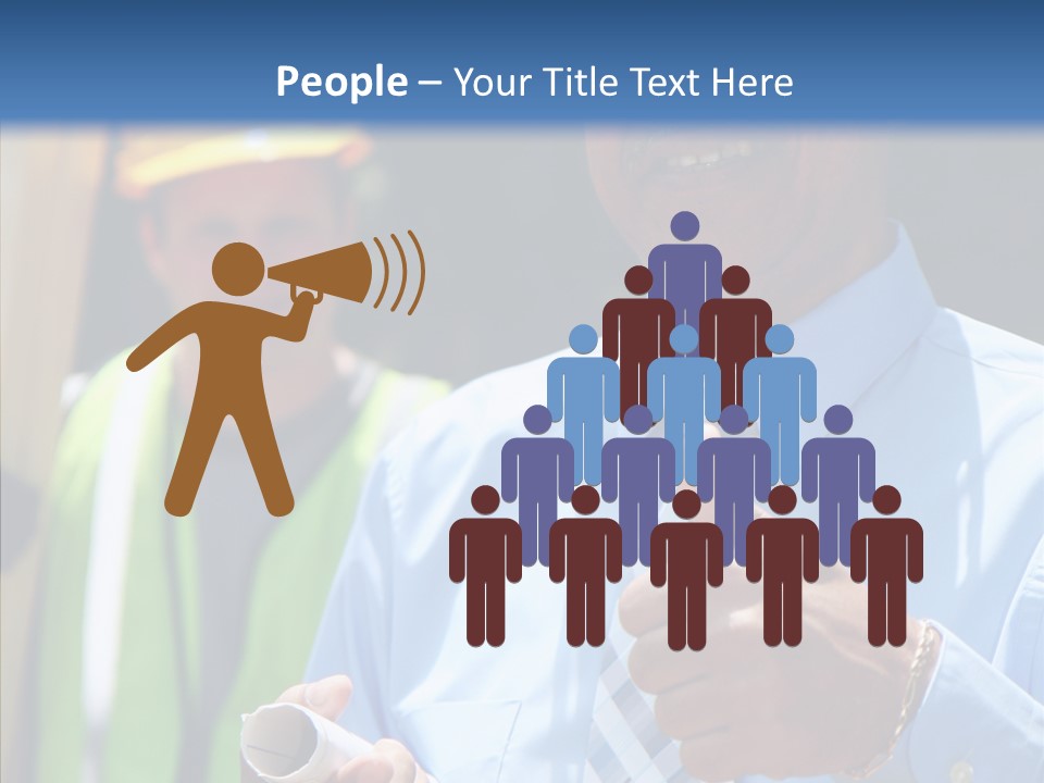 Occupation Worker Men PowerPoint Template