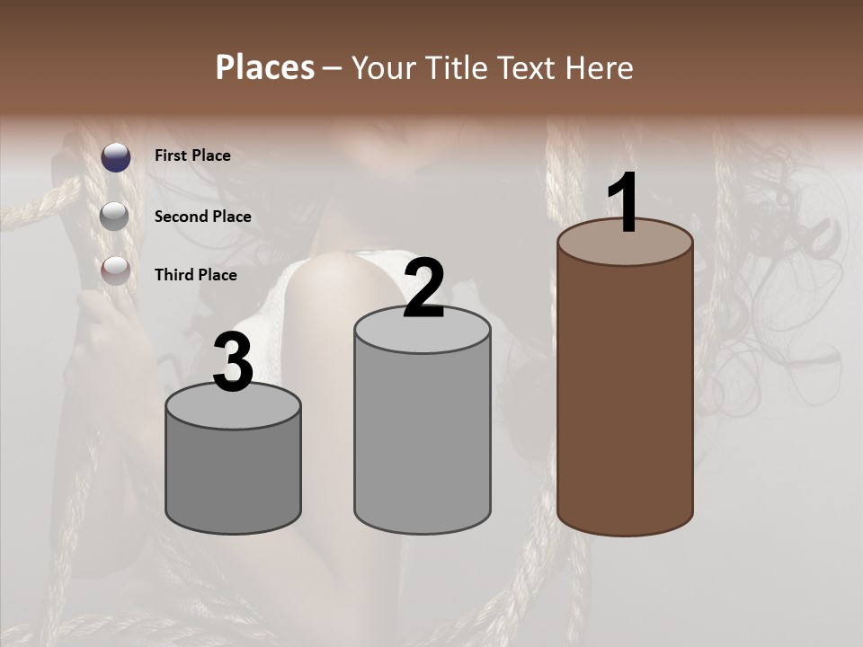 Gloss Necklace Red PowerPoint Template