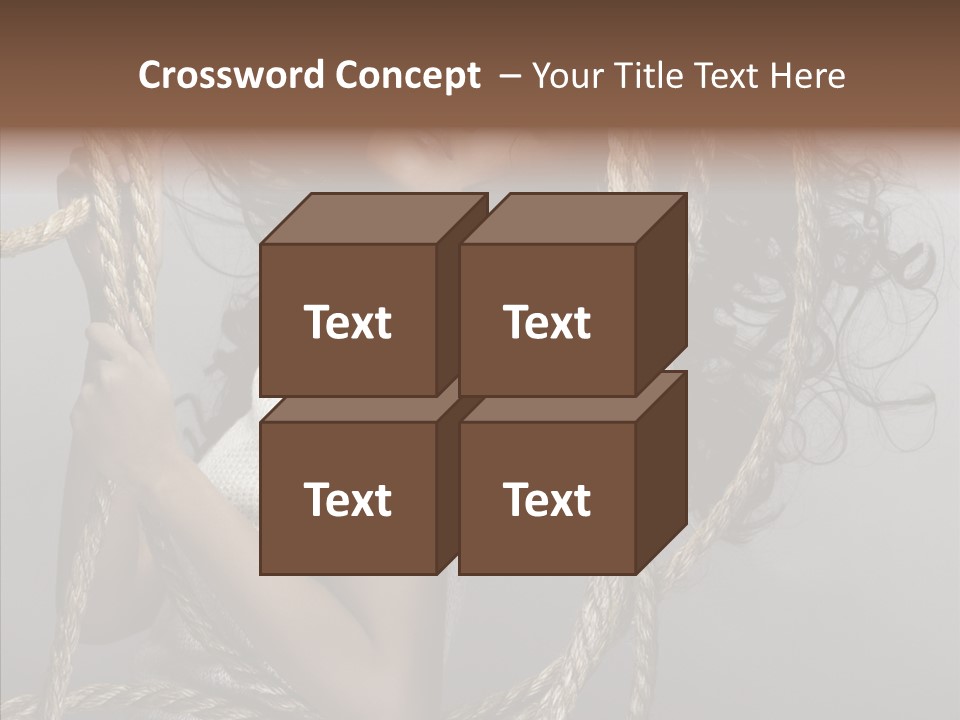 Gloss Necklace Red PowerPoint Template