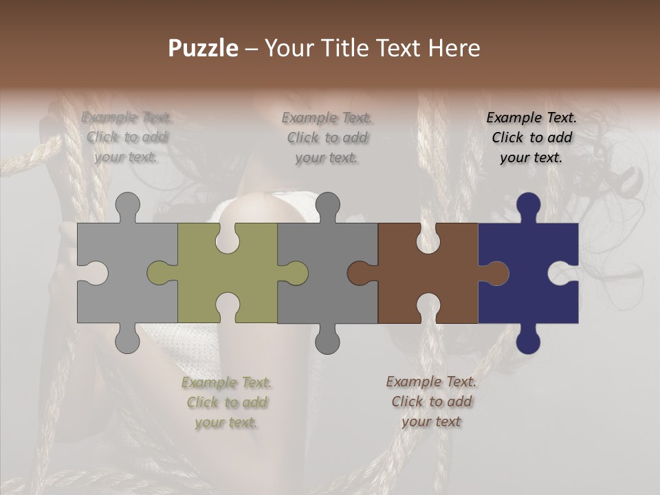 Gloss Necklace Red PowerPoint Template