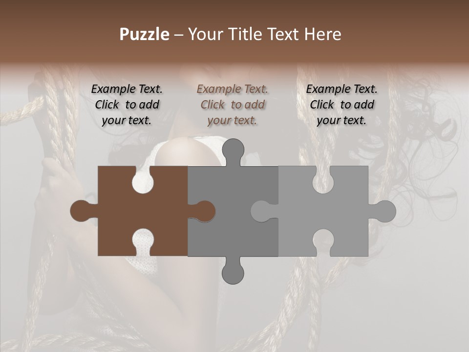 Gloss Necklace Red PowerPoint Template