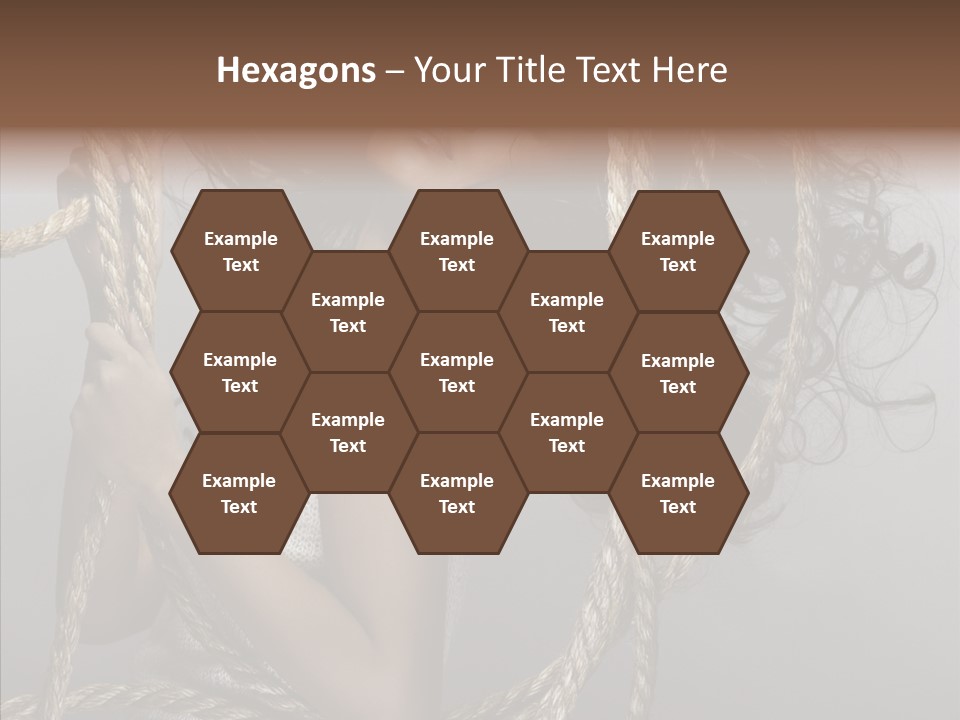 Gloss Necklace Red PowerPoint Template