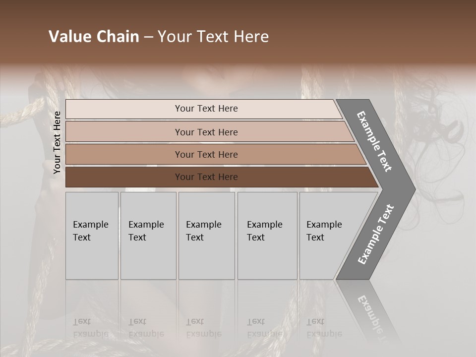 Gloss Necklace Red PowerPoint Template