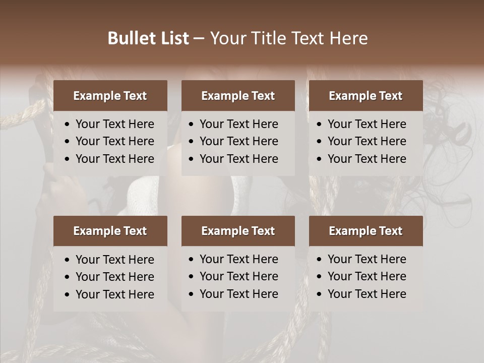 Gloss Necklace Red PowerPoint Template