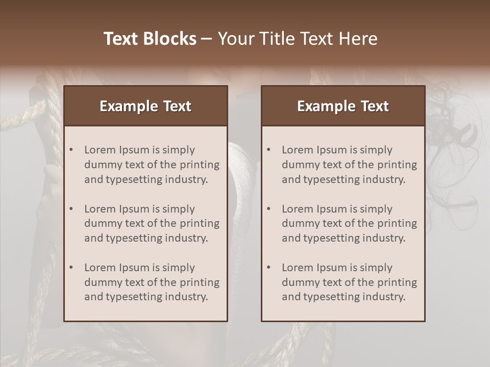 Gloss Necklace Red PowerPoint Template