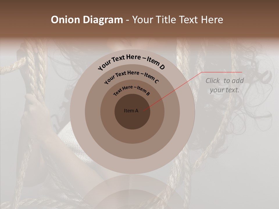 Gloss Necklace Red PowerPoint Template