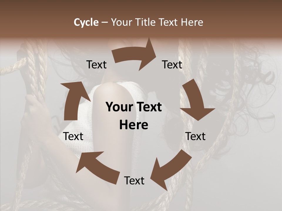 Gloss Necklace Red PowerPoint Template