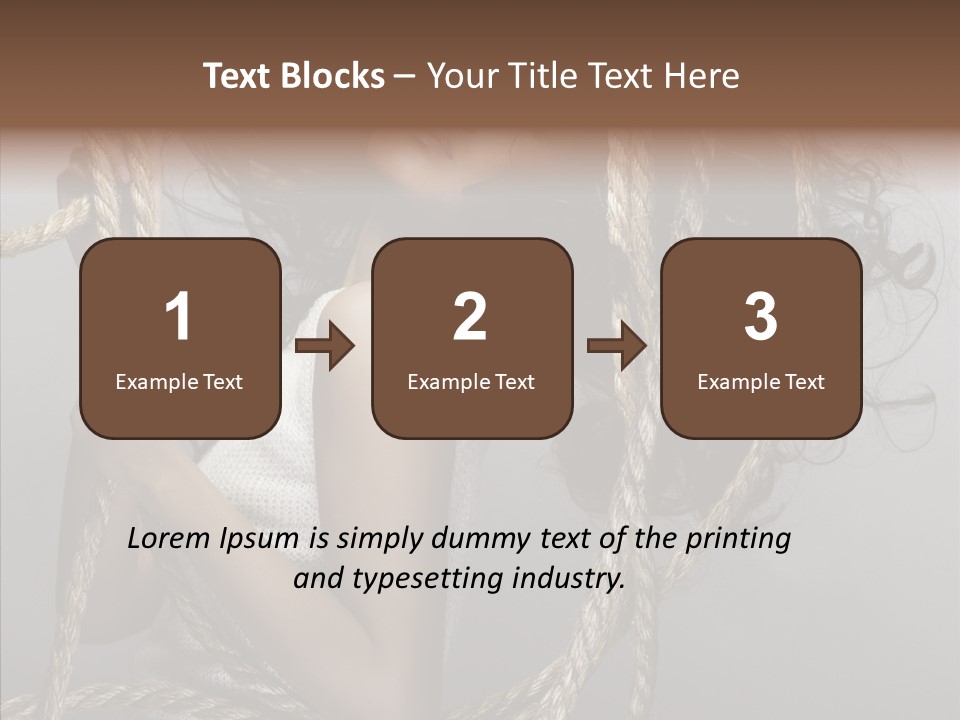 Gloss Necklace Red PowerPoint Template