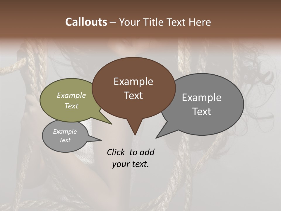 Gloss Necklace Red PowerPoint Template