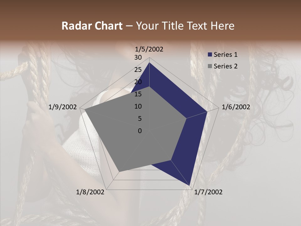 Gloss Necklace Red PowerPoint Template