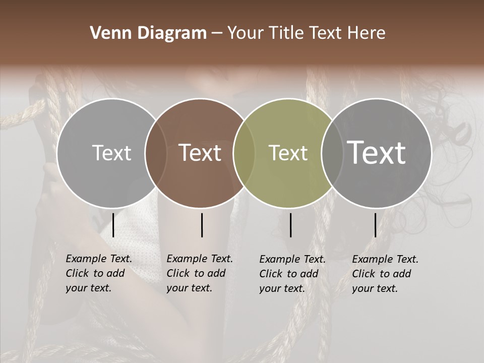 Gloss Necklace Red PowerPoint Template