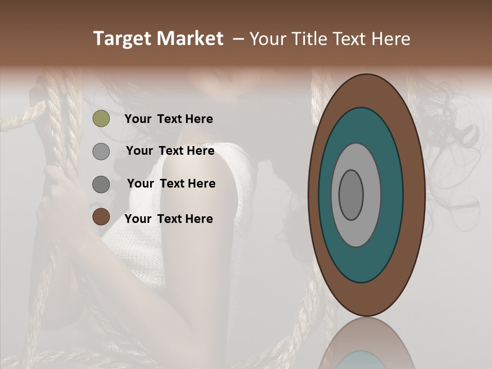 Gloss Necklace Red PowerPoint Template