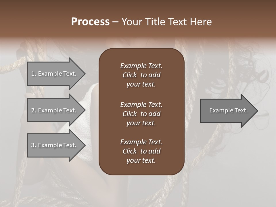 Gloss Necklace Red PowerPoint Template