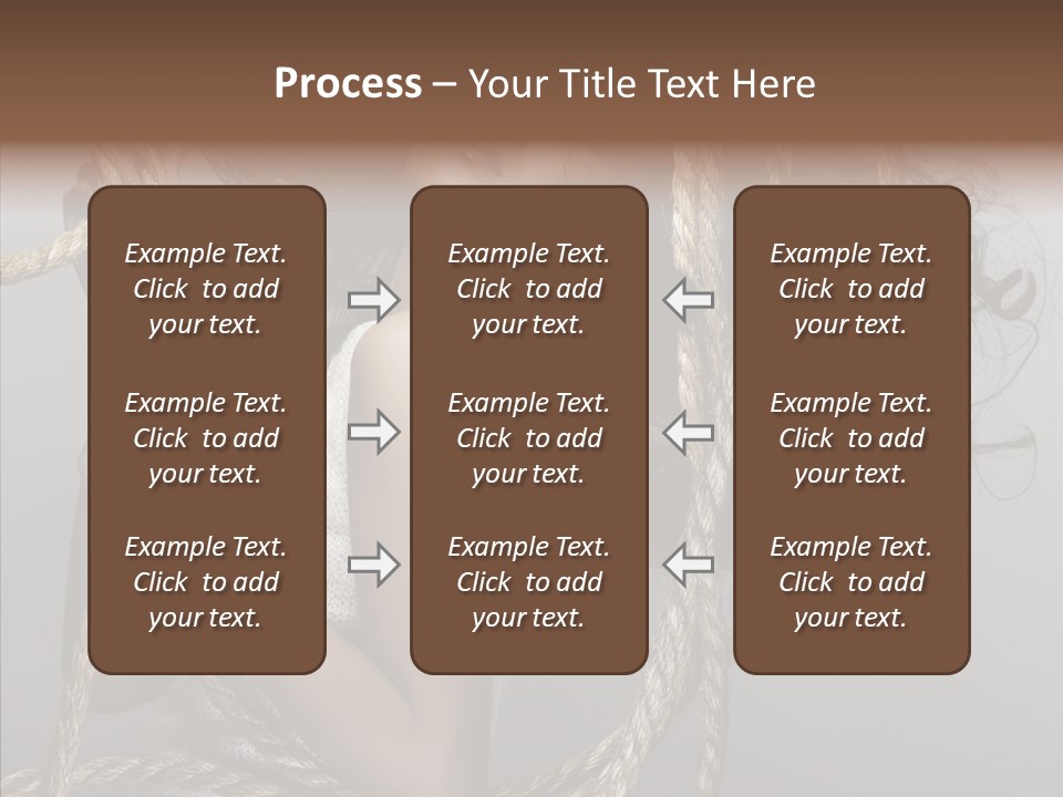 Gloss Necklace Red PowerPoint Template