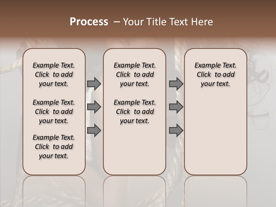 Gloss Necklace Red PowerPoint Template