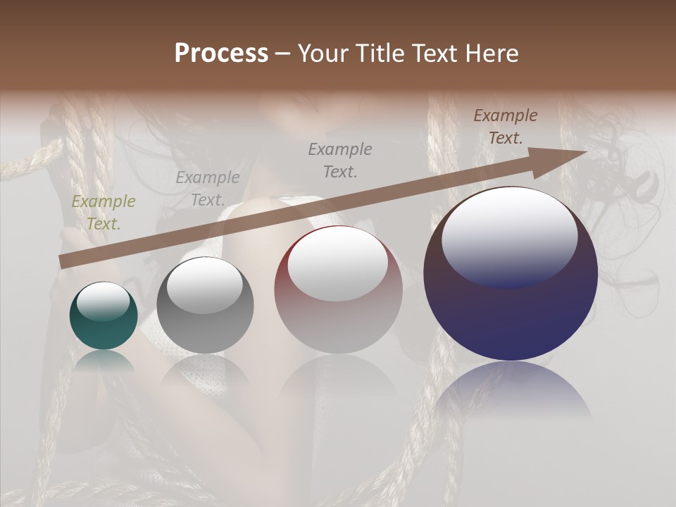 Gloss Necklace Red PowerPoint Template