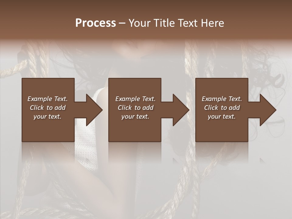 Gloss Necklace Red PowerPoint Template