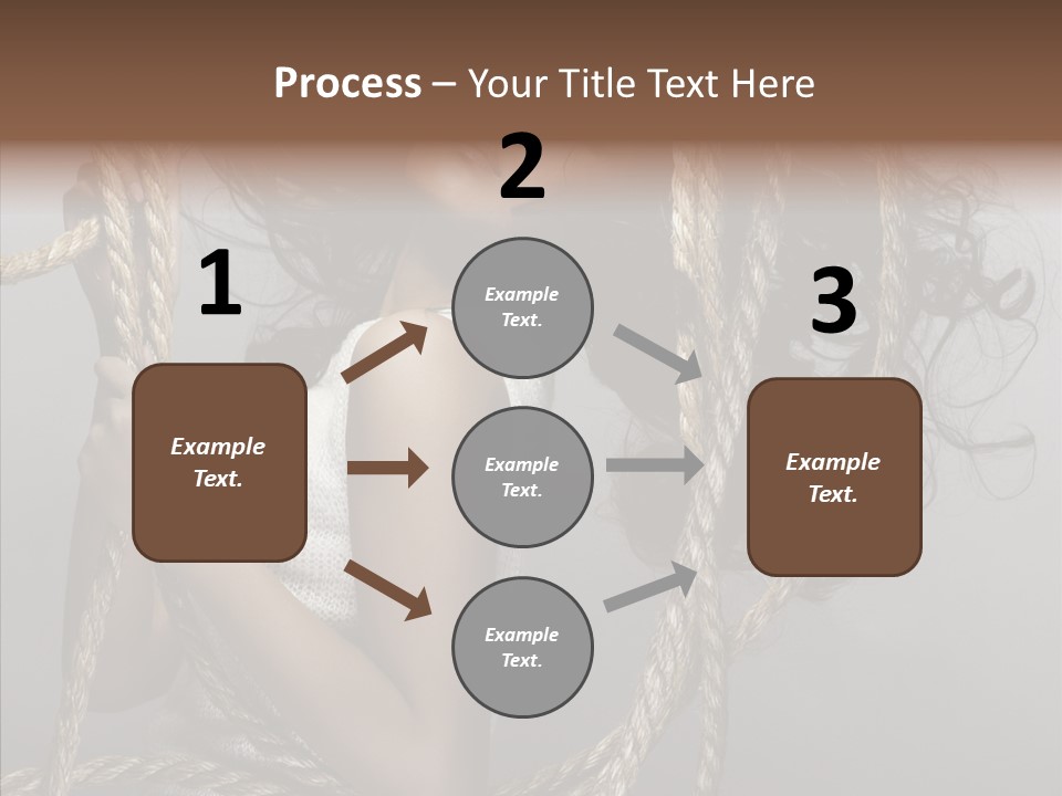 Gloss Necklace Red PowerPoint Template