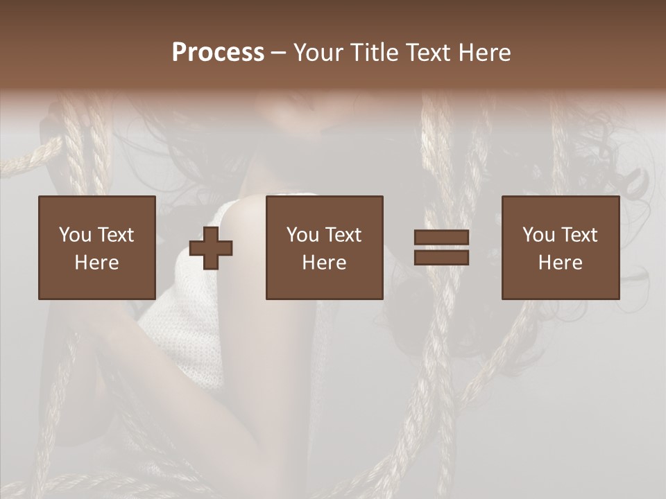 Gloss Necklace Red PowerPoint Template