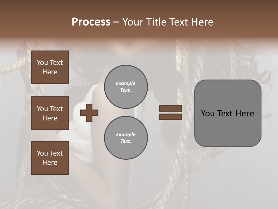 Gloss Necklace Red PowerPoint Template