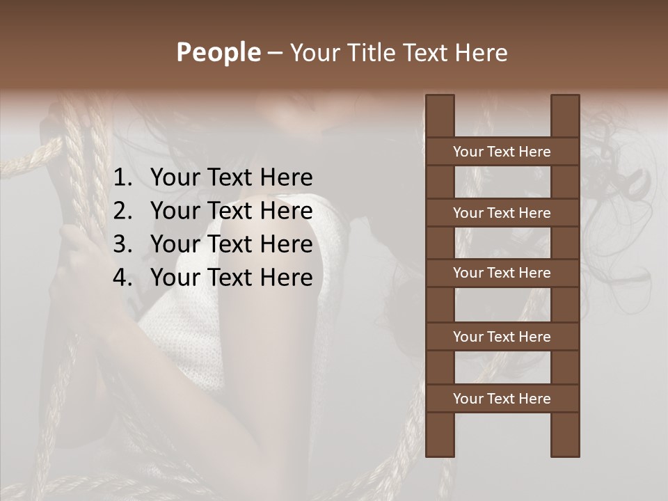 Gloss Necklace Red PowerPoint Template