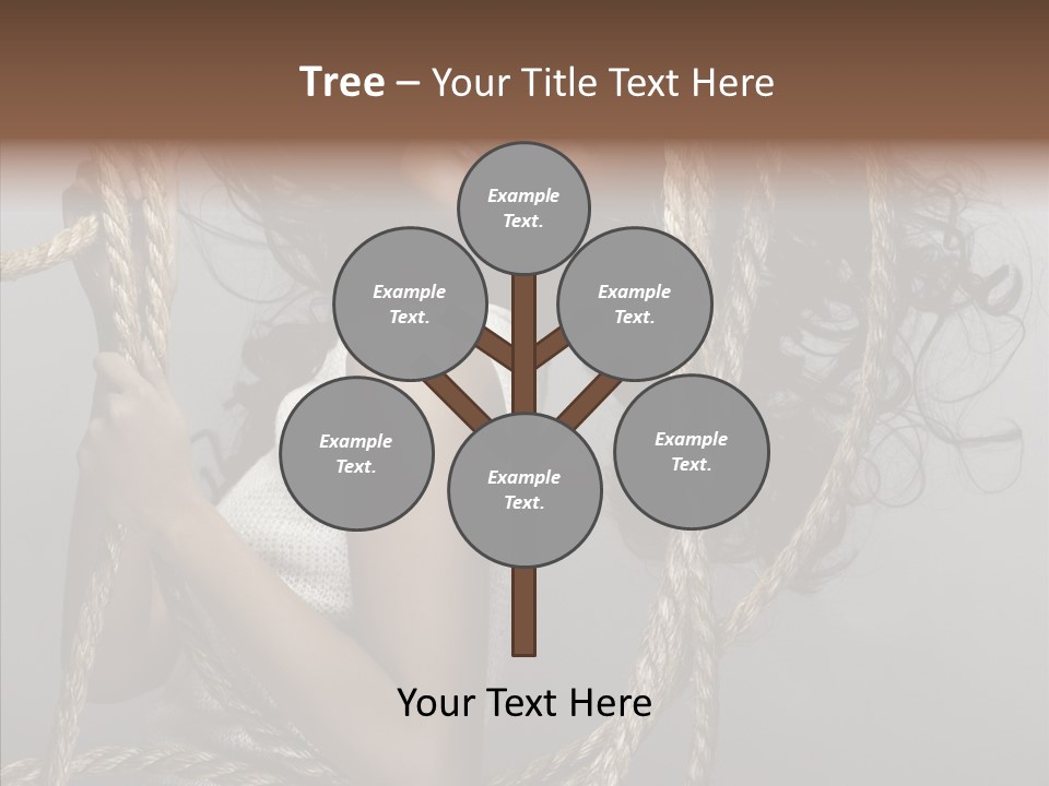 Gloss Necklace Red PowerPoint Template