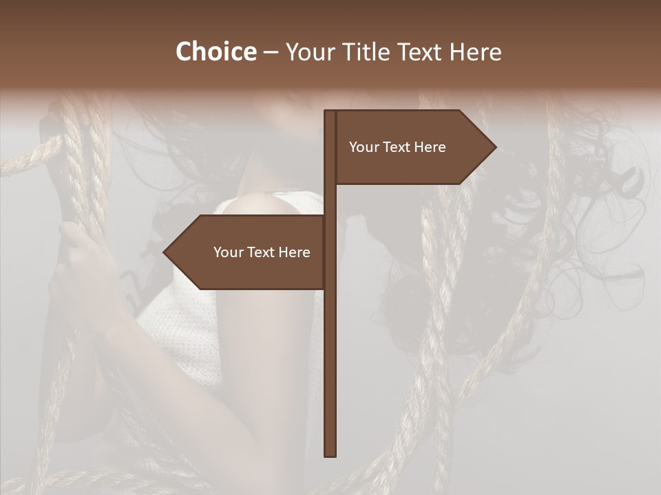 Gloss Necklace Red PowerPoint Template