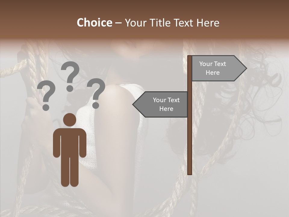 Gloss Necklace Red PowerPoint Template