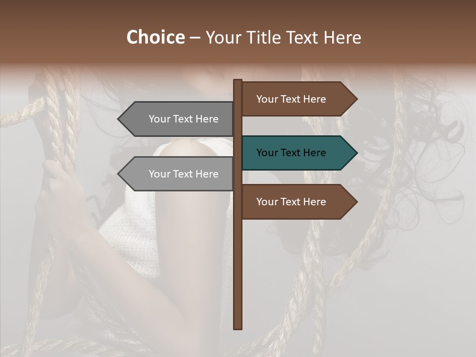 Gloss Necklace Red PowerPoint Template