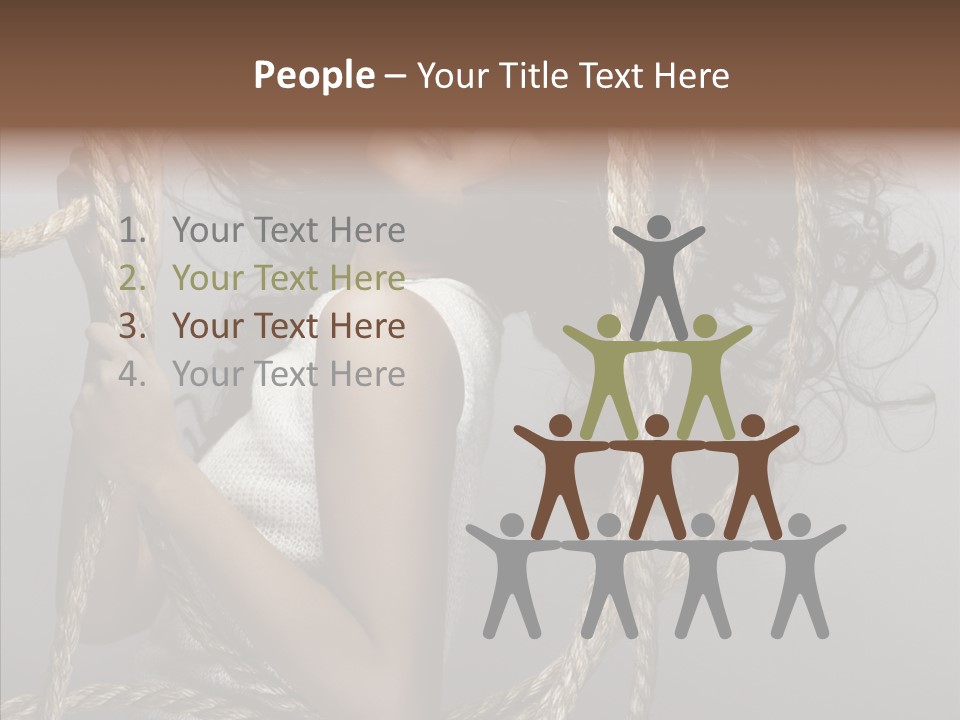 Gloss Necklace Red PowerPoint Template