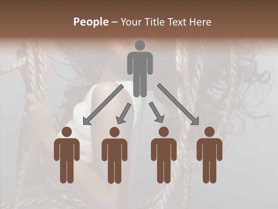 Gloss Necklace Red PowerPoint Template