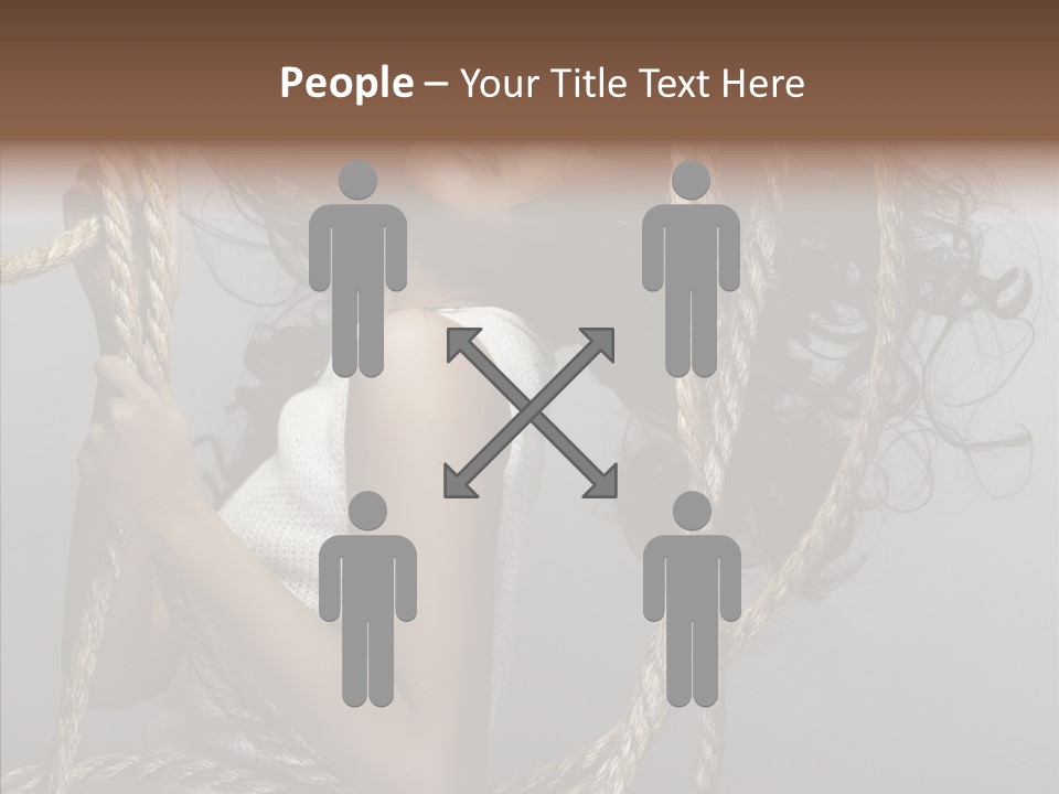 Gloss Necklace Red PowerPoint Template