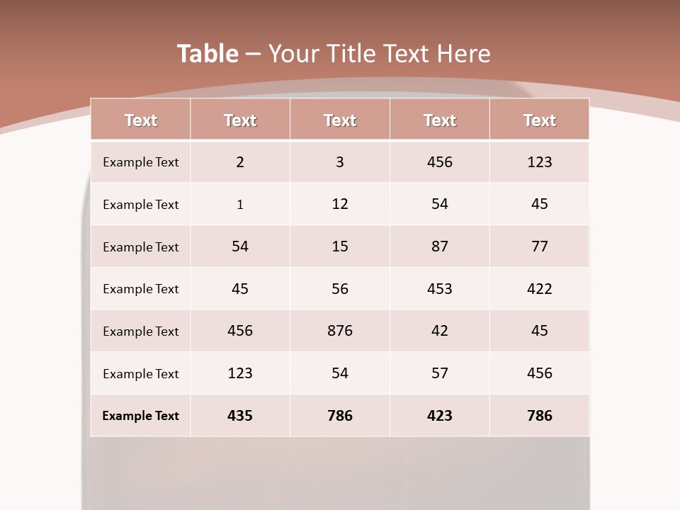 Chair Toon Boardroom PowerPoint Template