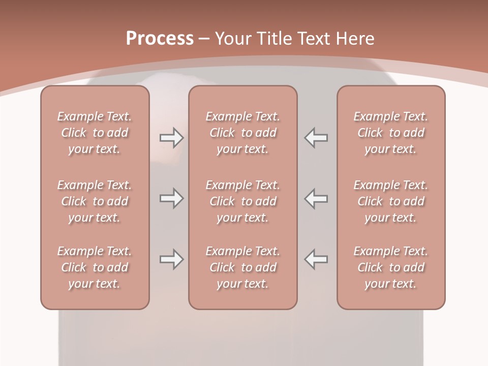 Chair Toon Boardroom PowerPoint Template