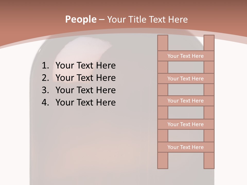 Chair Toon Boardroom PowerPoint Template