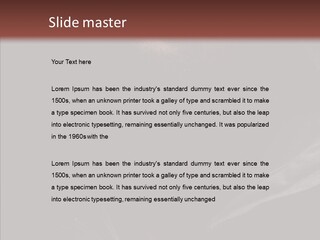 Death Monster Person PowerPoint Template