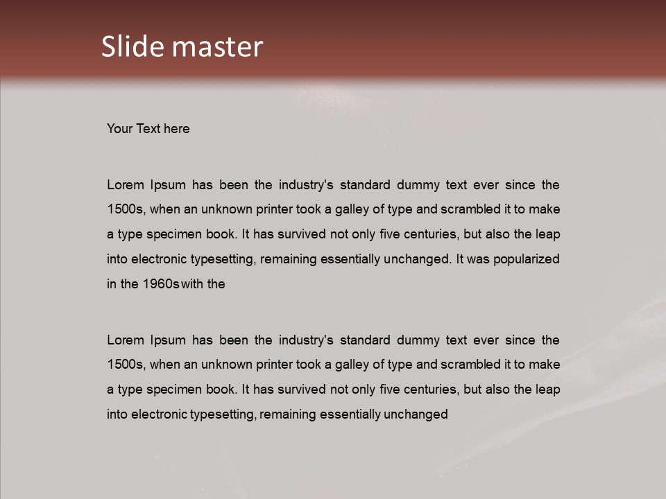 Death Monster Person PowerPoint Template