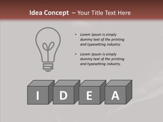 Death Monster Person PowerPoint Template