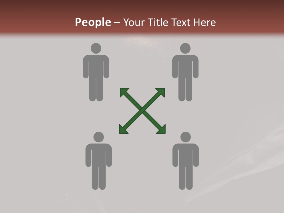 Death Monster Person PowerPoint Template